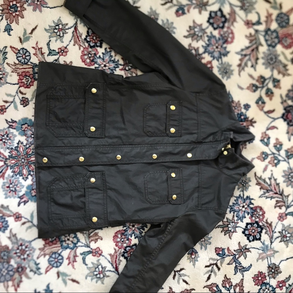 J.Crew Green Utility Coat